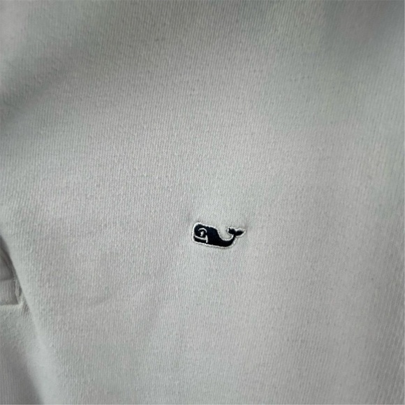 Vineyard Vines Men's S White Quarter Zip Pullover Sweatshirt Casual - Picture 6 of 11